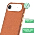 thumbnail image 4 of onn Sparkle Phone Case for iPhone Air - Orange with Gold Glitter, 4 of 6