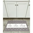 "Achim Comfort Floor Mat 'Live, Love, Laugh' AntiFatigue Kitchen Rug