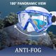 thumbnail image 4 of Diving mask Anti-Fog Swimming Snorkel mask Suitable for Adults Scuba Dive Swim Snorkeling Goggles Masks, 4 of 5