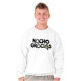 thumbnail image 5 of Nacho Gracias Foodie Food Lover Gym Sweatshirt for Men or Women Brisco Brands S, 5 of 6