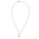 thumbnail image 1 of Collar de San Benito Bling Bling de Acero Inoxidable Medalla de Madonna Joyería de Regalo, 1 of 12