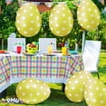 thumbnail image 6 of PMU Easter Celebrations Inflatable Easter Eggs Decorations 16 inch Yellow - Lawn Decoration, Easter Party Accessories (3/pkg) Pkg/1, 6 of 8