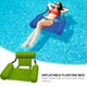thumbnail image 5 of Fila flotante inflable Respaldo Colchón de aire Cama Piscina Agua Hamaca Estera Juguetes Tmvgtek Deportes acuáticos, 5 of 8