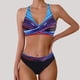 thumbnail image 1 of WILLBEST Traje de Baño Corto Mujer conjunto de Traje de Baño Separado con Cuello En V y Lazo para Mujer, 1 of 4