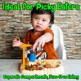 thumbnail image 2 of Juego de vajilla KidsFunWares T-Rex Excavation Plate Durable, 2 of 9