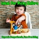 thumbnail image 2 of Juego de vajilla KidsFunWares T-Rex Excavation Plate Durable, 2 of 9