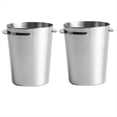 thumbnail image 1 of 2 Piezas de Dosificadora de Café de 51 mm, Dosificadora de Café de Acero Inoxidable, Accesorios Extraíbles para Máquina de Café, 1 of 5