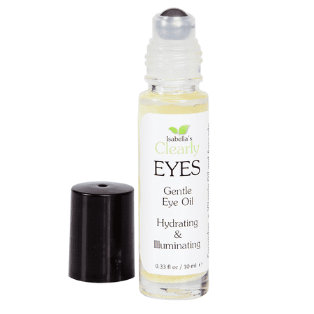 Isabella's Clearly EYES - Hydrating Anti Aging Eye Serum for Puffy Eyes, Dark Circles, and Fine Lines, with Avocado, Cucumber and Vitamin E Oil.