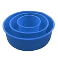 thumbnail image 3 of Wosthever Molde para pastel de restaurante en casa, molde de silicona antiadherente resistente a altas temperaturas, herramienta para Utensilios de cocina Azul 3 piezas / juego, 3 of 6
