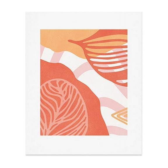 Society6 SunshineCanteen Just Peachy Art Print 8" x 10"
