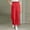 Red, variant on Mwjwdo Teen Girls Pants Elastic High Waisted Ruffle Hem Casual Pants Solid Color Button Decor Trousers with Pockets Red 9 Years