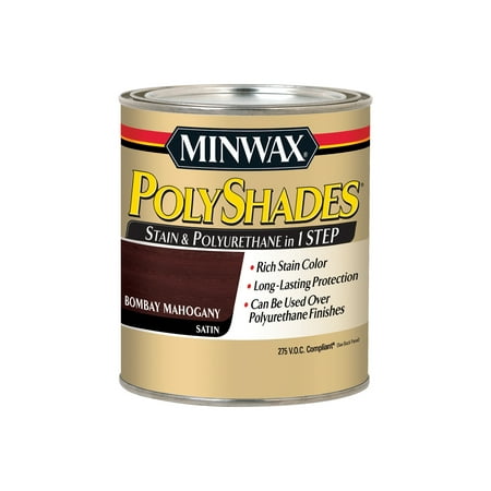 Minwax® PolyShades® 275 VOC Bombay Mahogany Satin,