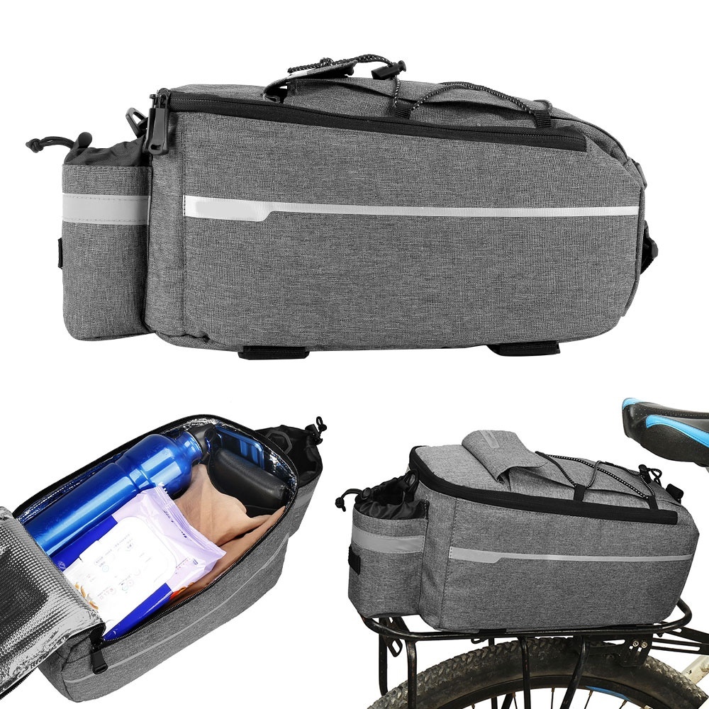 Bike Tail Bag Insulated Trunk Cooler Bag Bicycle Luggage Bags Saddle