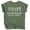 White on Military Green Shirt, variant on Spread Kindness Like Wildflowers Shirt for Baby & Toddler Youth Girls White on Mauve Shirt 2T