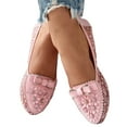 thumbnail image 3 of Sngxgn Womens Flats Dress Shoes Comfort Women Shoes Slip On Shoes for Woman Classic Shoes(Pink,38), 3 of 8