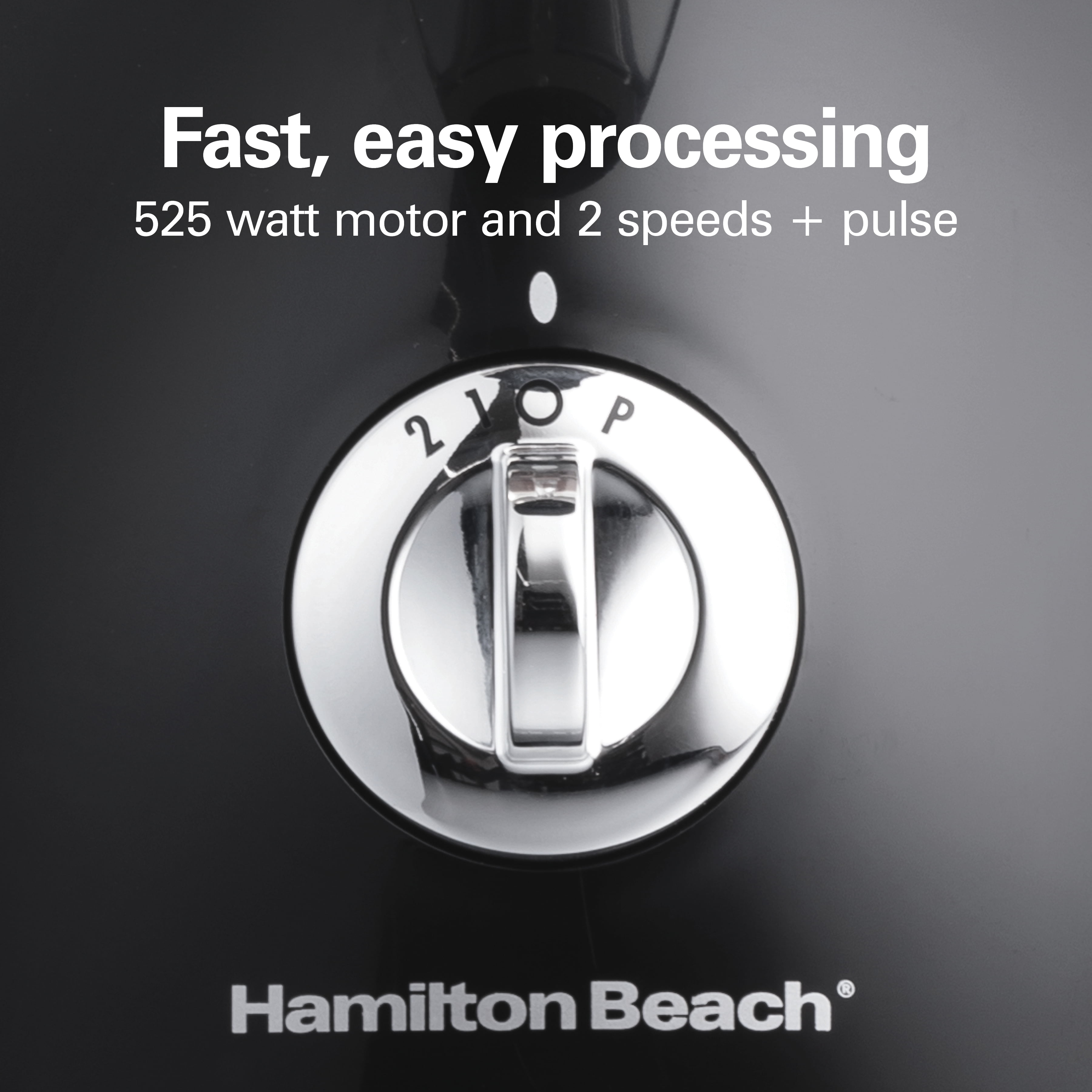 Hamilton Beach Food Processor #70100 Large Capacity & Pulse Speed