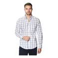 thumbnail image 1 of Camisas Hombre Cuadros Casuales Moda Regular Fit, 1 of 4