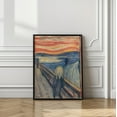thumbnail image 3 of Skriet - The Scream Framed Art Modern Wall Decor, 3 of 15