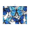 thumbnail image 1 of Fotbe Blue and White Butterflies Alfombrilla de Secado para Cocina con Estampado, 18x24 Pulgadas, 1 of 7