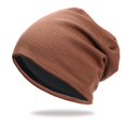 thumbnail image 2 of Confinement Hat -match Hedging Cap Plus Velvet Warm Cold Hat Knitted Pile Hat, 2 of 4