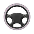 thumbnail image 3 of Disketp Pink Flamingo (2) Elastic Microfiber Steering Wheel Cover for Truck,SUV,Cars,Universal 15 inch,Anti-Slip, 3 of 8