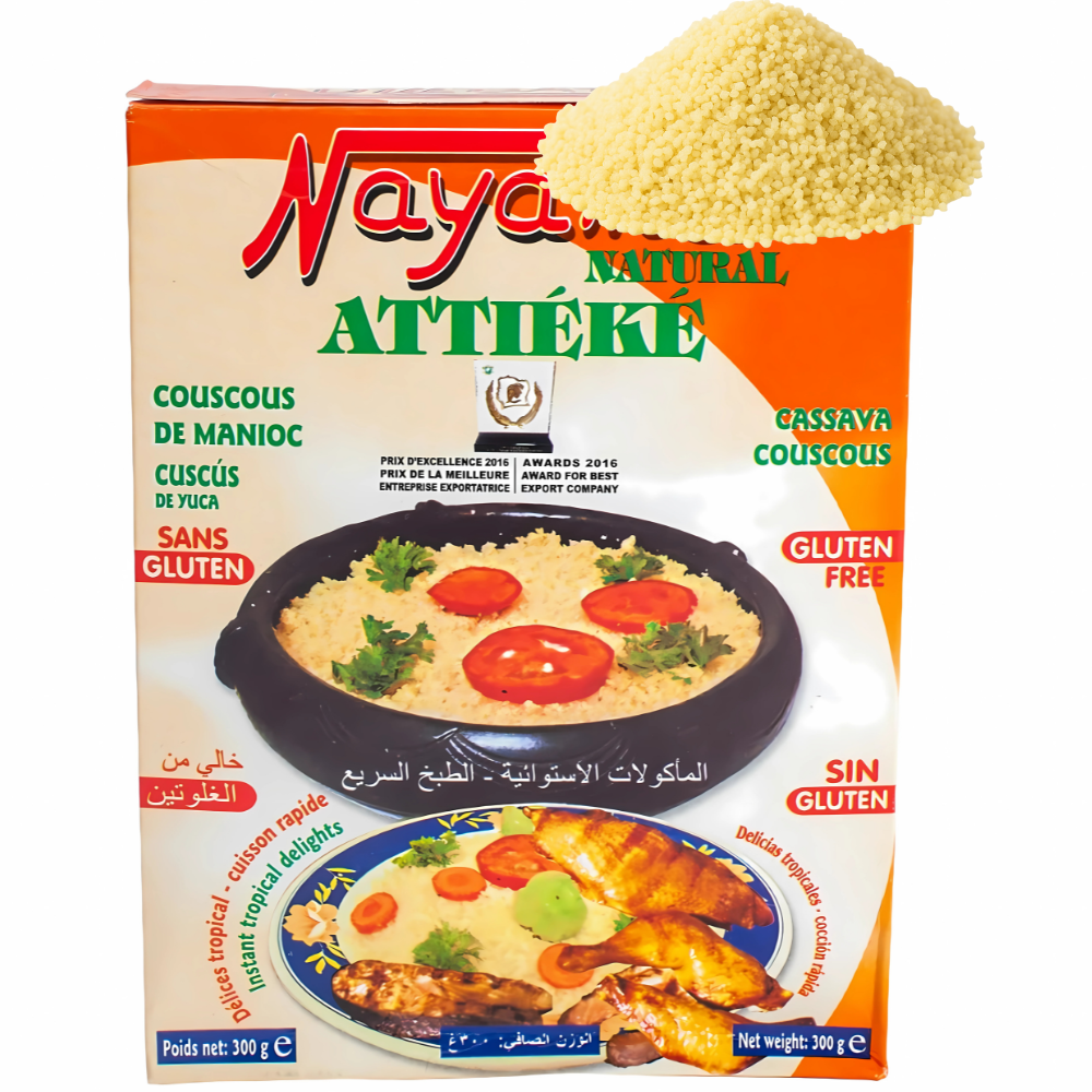 Nayama Attieke - Cassava Couscous - 1 Pack