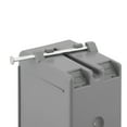 thumbnail image 6 of Maxxima 1 Gang 18 cu. in. PVC New Construction Electrical Switch and Outlet Junction Box, ETL Listed, Gray (10 Pack), 6 of 10