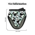 thumbnail image 3 of Disketp Panda And Eucalyptus Non-Slip Mini Oven Mitt Set, Short Oven Mitts for Baking Grilling Barbecue Microwave, 5.9"x5.9"in, 3 of 7