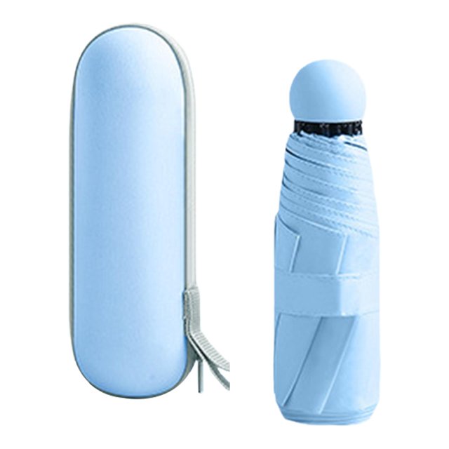 Mini Paraguas Sunnimix para Monedero Azul Con estuche