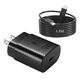 thumbnail image 1 of Cargador Rápida Tipo C Para Samsung 25w Adaptador De Viaje Xtellar  negro, 1 of 3