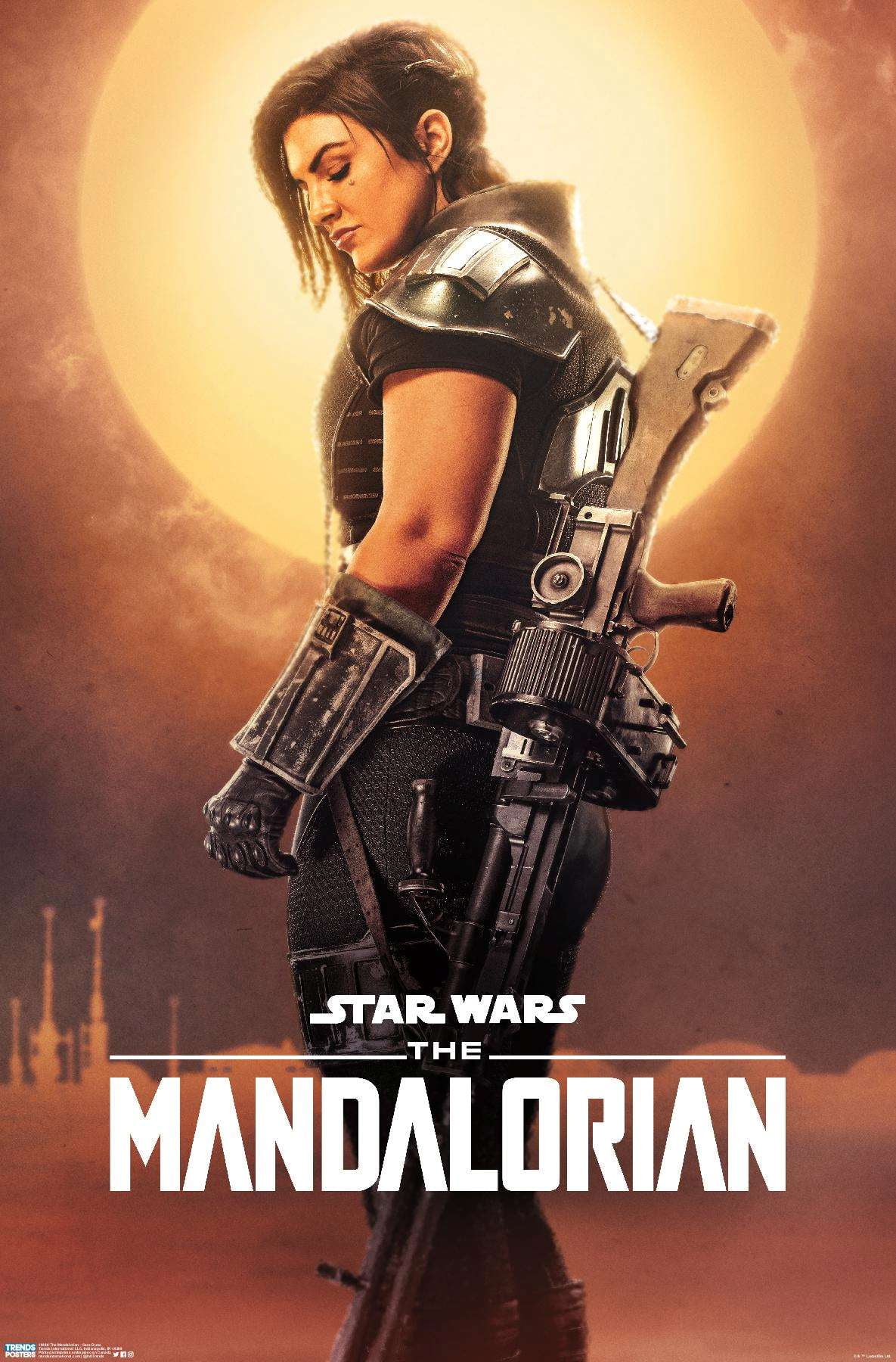 Star Wars: The Mandalorian - Cara Dune Poster - Walmart ...