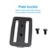 thumbnail image 4 of Greeniant Curve Tri-Glide Slider hebilla plástico ajustable costura al aire libre buceo natación accesorios 5cm correas Deportes acuáticos Greeniant OD024377-00, 4 of 6