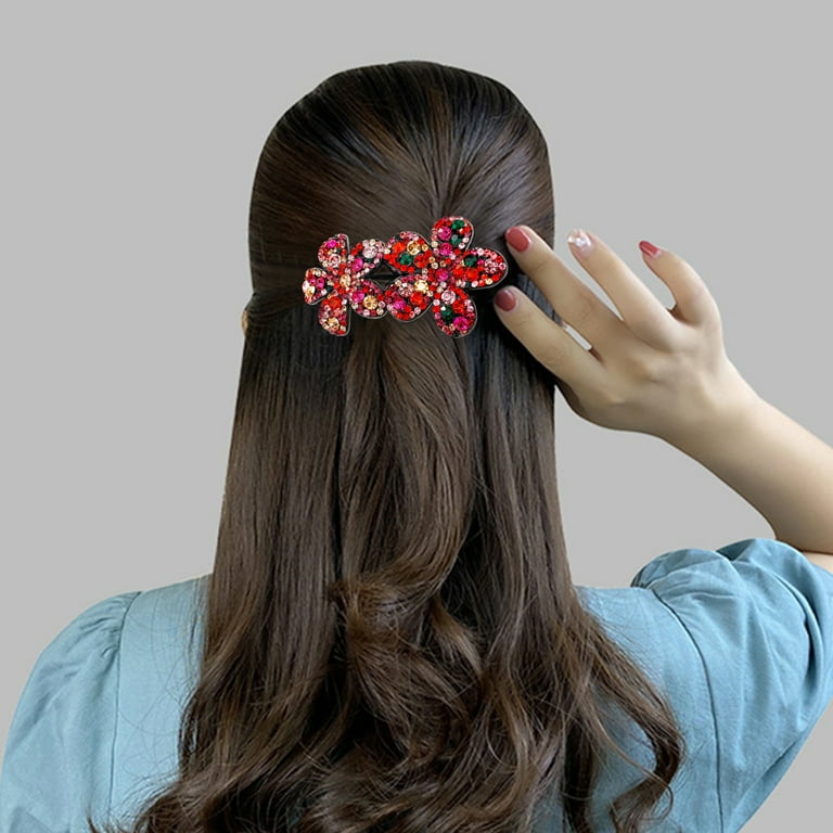 最大15%OFFクーポン GROFRY Korean Clip Hair Women Tight Teeth Anti-slip Style Hair Accessory