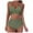 Army Green, variant on hoksml Women Bathing Suit Sexy Soild Print Bikini Set Push Up Bathing Swimwear High waist Two Piece Swimsuit Clearance