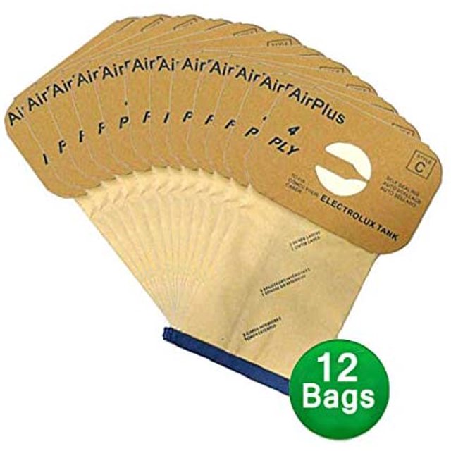 Electrolux Vacuum Bags Style C Works With Models L,E G, Super J, Golden