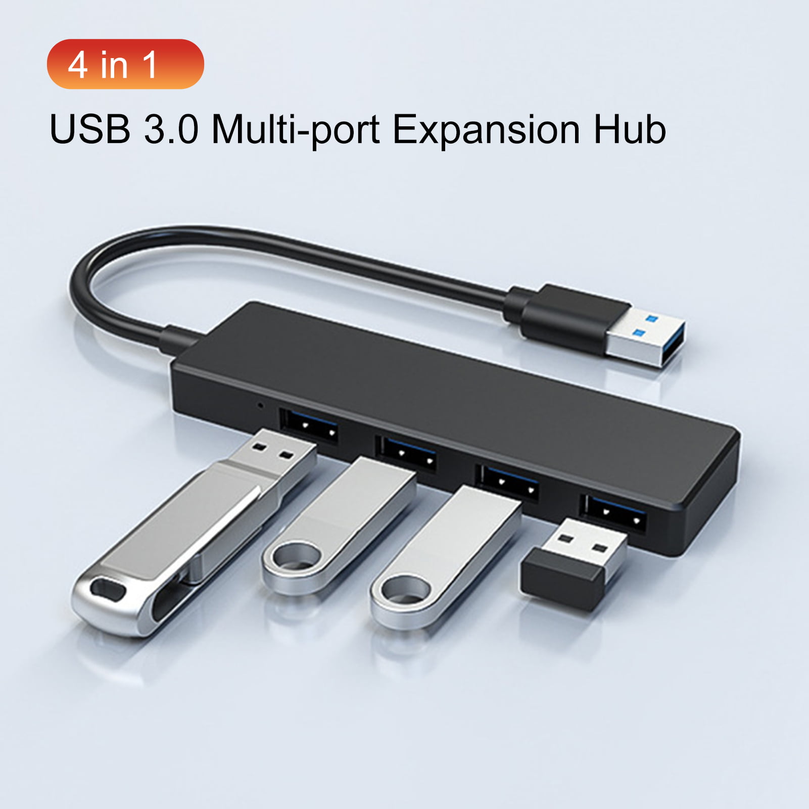 Multiplicateur 4 port 3.0 usb HUB rallonge usb support 1 terra