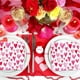 thumbnail image 4 of Servilletas de papel desechables para San Valentín (paquete de 40), diseño de corazones rosas, 16,5 x 16,5 cm, tejido suave, decoración para mesas, suministros para fiestas románticas en pareja |, 4 of 7