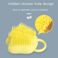 thumbnail image 2 of Cepillo de masaje con forma de bola de baño de silicona con forma de garra de gato, champú suave para el cabello de bebés, artefacto de baño de burbujas para niños y adultos, 2 of 6