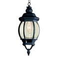 thumbnail image 2 of 4065 BK-Trans Globe Lighting-Classic - One Light Small Hanging Lantern  Black Finish with Beveled, 2 of 2