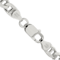 thumbnail image 3 of 925 Sterling Silver 6.5mm Anchor Mariner Curb Link Chain Necklace, 3 of 4