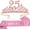 Pink, variant on EBE EmmasByEmma 25 & Fabulous Birthday Sash & Tiara Set, Pink
