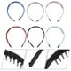 thumbnail image 2 of 6 diademas con peine para el pelo, accesorio para la cabeza con dientes para niñas y mujeres (color aleatorio)., 2 of 6