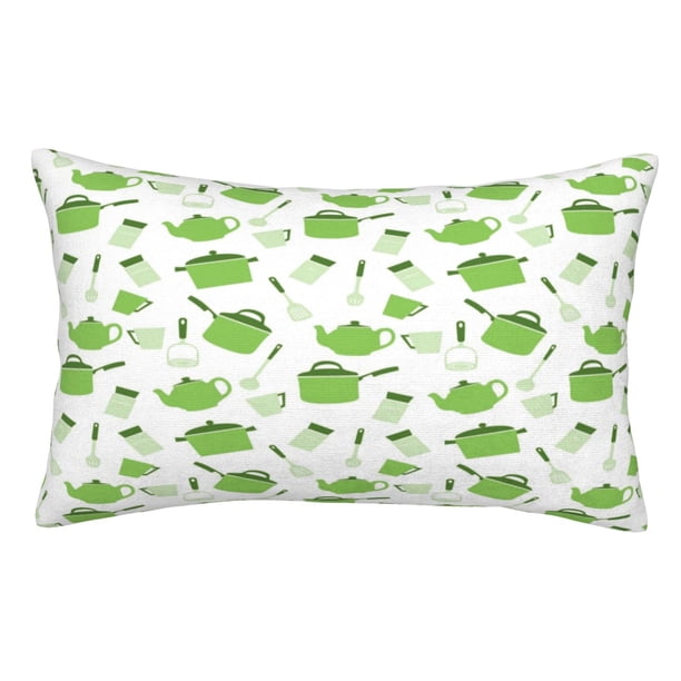 Balery Kitchen Utensiles Cooking Pots Funda de Cojín Estampada, Regalos para Mujeres, Regalos de Amor para Ella, Regalos para Novia o Esposa, Funda de Almohada-16"x24"