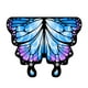 thumbnail image 3 of Disfraz de alas de mariposa para niñas, regalo infantil, ropa para disfrazarse para espectáculos escénicos Azul púrpura, 3 of 9