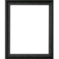 thumbnail image 2 of 2-1/8" Polystyrene Ornate Picture Frame by WholesaleArtsFrames-com 13x19 3451 Series - Black - Made In USA, 2 of 5