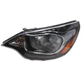 thumbnail image 3 of Headlight Set For 2012-2017 Kia Rio Sedan Left and Right Black Housing 2Pc, 3 of 3
