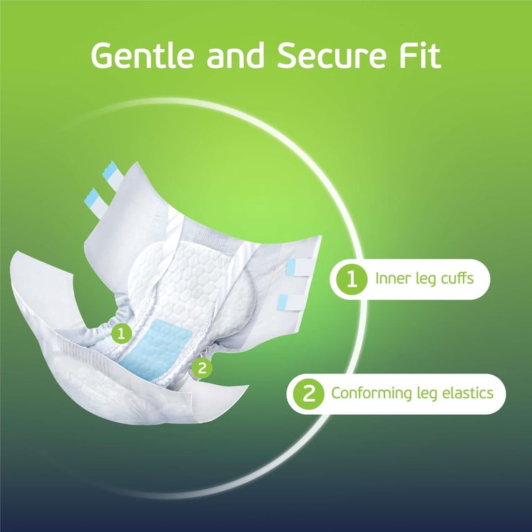 TENDERGENTLE, Adult Diapers, 4XL/5XL, Reliable Absorbency