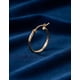 thumbnail image 3 of Arete Arracada De Oro 10k Con Diamantado Cordon Blue De 12mm, 3 of 5