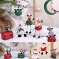 thumbnail image 4 of Christmas Decorations Clearance!! Iron Christmas Pendants Santa Claus Snowman Metal Pendants Props Christmas Tree Ornaments Decorations, 4 of 7