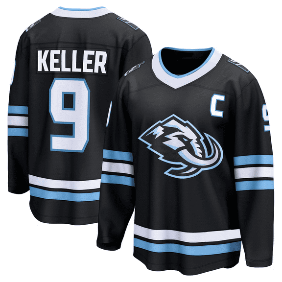 Utah Mammoth jersey Clayton Keller  ice hockey jersey vneck  long Sleeve sweatshirt men/women  sport pullover